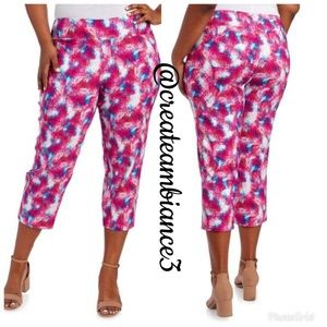 Caroline Stamped Pull-on Pant